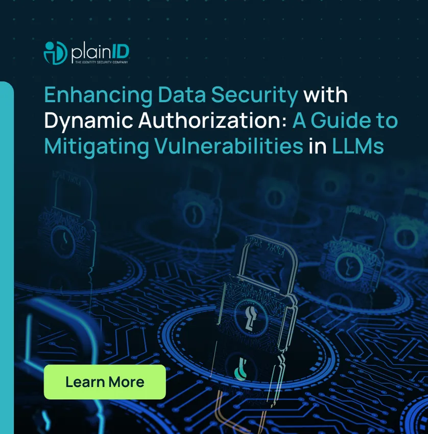 Whitepaper cover: Enhancing Data Security with Dynamic Authorization — A Guide to Mitigating Vulnerabilities in LLMs