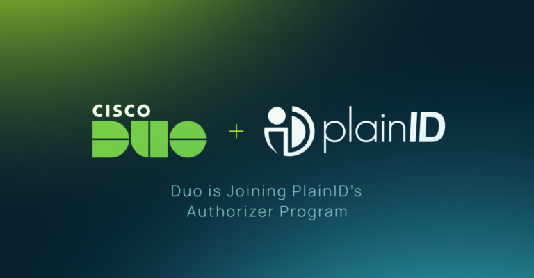 PlainID and Cisco Duo: Real-Time Authorization at SSO Sign-In